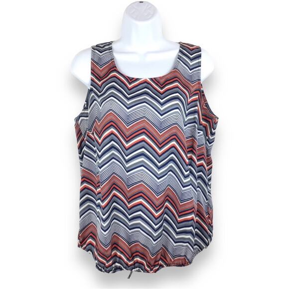 Banana Republic Sleeveless Open Back Drawstring Hem Top size M - Picture 1 of 6